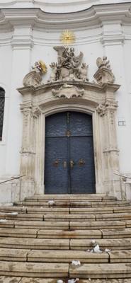 Walking tour of Bratislava, Slovakia this morning.