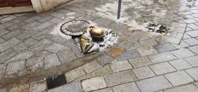 Walking tour of Bratislava, Slovakia this morning.