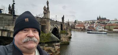 Got some free time to wander around in Prague.  Raj tagged along for some wine stops.  All of these cities are beautiful