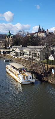 A walk across one of the bridges, through the old Jewish quarter ending at the Astronomical Clock Tower in the Prague to