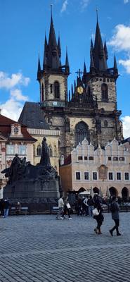 A walk across one of the bridges, through the old Jewish quarter ending at the Astronomical Clock Tower in the Prague to
