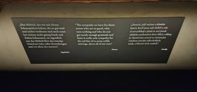 Our last little excursion.  The Franz Kafka Museum.  This is part 1.
