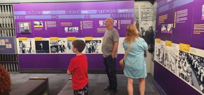 First stop today was the National Civil Rights Museum.  Not our first time here but it was for Dave and Avery.  Always a