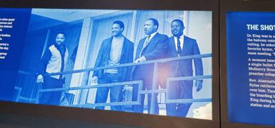 First stop today was the National Civil Rights Museum.  Not our first time here but it was for Dave and Avery.  Always a
