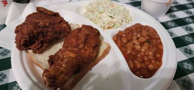 Lunch in Memphis today was Gus's Fried Chicken.  We have Gus's in Kansas City but it's like Kansas City Joe's.  You can 