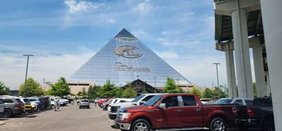 Definitely the most unique Bass Pro Shop we've been to.  Guess we can check 'sports and outdoors shop in a pyramid' off 