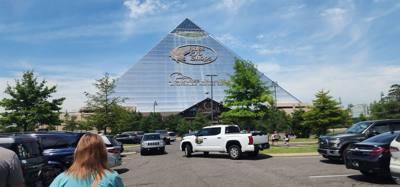 Definitely the most unique Bass Pro Shop we've been to.  Guess we can check 'sports and outdoors shop in a pyramid' off 
