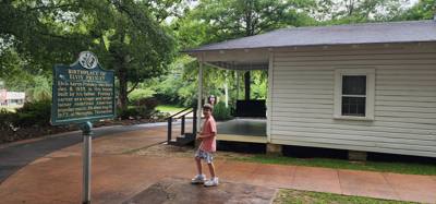 Got to experience the birthplace of The King himself... Elvis Aaron Presley in Tupelo, MS.  The area is nicely laid out.