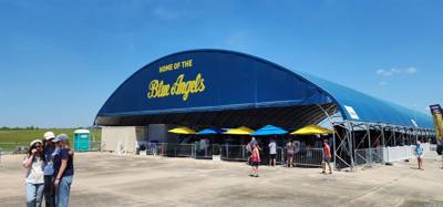 Blue Angels Air Show today.  Great way to start the day.  Crazy moves.  Very impressive.