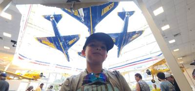 Blue Angels Air Show today.  Great way to start the day.  Crazy moves.  Very impressive.