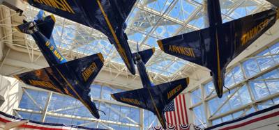 Blue Angels Air Show today.  Great way to start the day.  Crazy moves.  Very impressive.