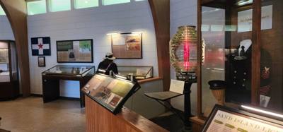Ft Morgan museum and fort site.  It was by the beach we wanted to go to and free for veterans so...