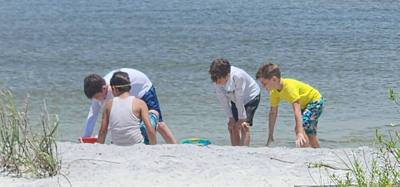 Beach Day at Ship Island