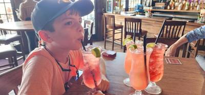 Mocktails vs cocktails in New Orleans.  Hope we got this right...