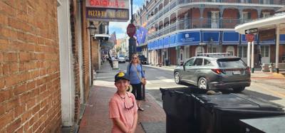 A bus ride, beignets, Bourbon Street and buskers today in New Orleans.  Definitely sensory overload...overwhelming.  alw