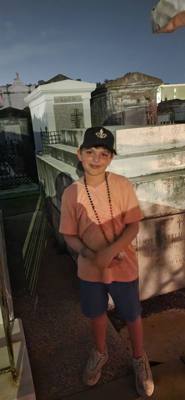 We took a night time tour of St Louis Cemetery No 1.  Pretty creepy and interesting.  The big pyramid is actually Nichol
