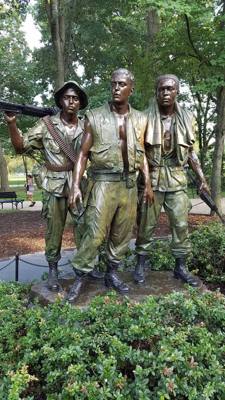 Vietnam War Memorial.  Too many names.