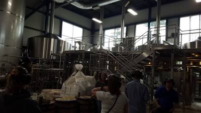 Took a tour of the Allagash Brewery yesterday in Portland, ME.  Lots of great brews.  Neat family type environment with 