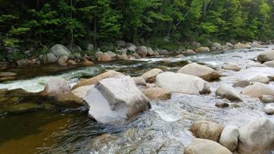 Welcome to the White Mountains!  Really beautiful.  I forgot what rivers that don't look like chocolate milk look like. 