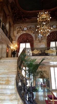 Next up on our mansion extravaganza in Newport was Marble House. I'll let Julie tell you about it on http://www.getouta