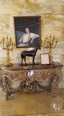 Next up on our mansion extravaganza in Newport was Marble House. I'll let Julie tell you about it on http://www.getouta