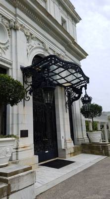 Rosecliff was the final of the three mansions we visited in Newport. It was a little different than the others in that