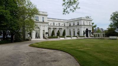 Rosecliff was the final of the three mansions we visited in Newport. It was a little different than the others in that