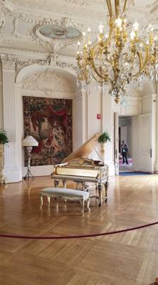 Rosecliff was the final of the three mansions we visited in Newport. It was a little different than the others in that