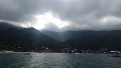 Majahuitas and Yelapa. Neither of these places is available by road. You have to take a boat. Yelapa had a nice water