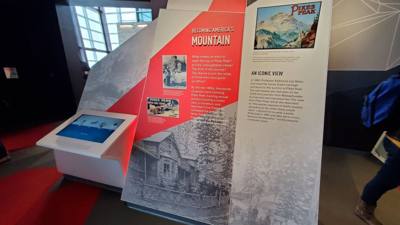 We took a train up to the summit of Pike's Peak in Colorado.  At the base...sunny and relatively warm.  At the  summit? 