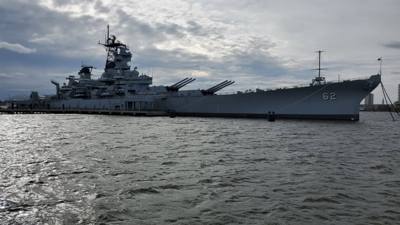 USS New Jersey (BB-62) is the most decorated battleship in Navy history, earning distinction in World War II, the Korean
