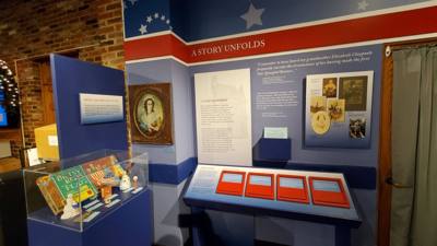 Betsy Ross House…the house that wasn’t really hers!  

She rented space there for many years after her husband passed aw