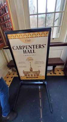 The Carpenter’s Company, established in 1724, which is one of the oldest craft guilds in the US, built Carpenter’s Hall 