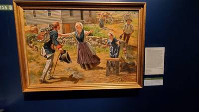 The surprise stop of the day was the Museum of the American Revolution. It wasn’t on our agenda but due to a lack of pub