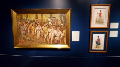The surprise stop of the day was the Museum of the American Revolution. It wasn’t on our agenda but due to a lack of pub
