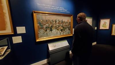 The surprise stop of the day was the Museum of the American Revolution. It wasn’t on our agenda but due to a lack of pub