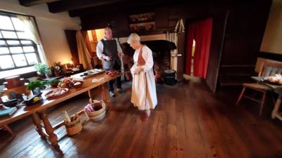 Our stay for the weekend was in a little town called Odessa, DE. Our cute bed and breakfast, Miller-Dunham House (https: