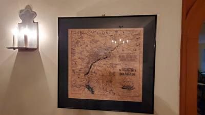 Right outside of Wilmington is a city called New Castle, DE.  Their historic New Castle Courthouse Museum is rich in his
