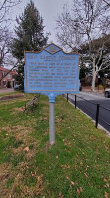 Right outside of Wilmington is a city called New Castle, DE. Their historic New Castle Courthouse Museum is rich in his